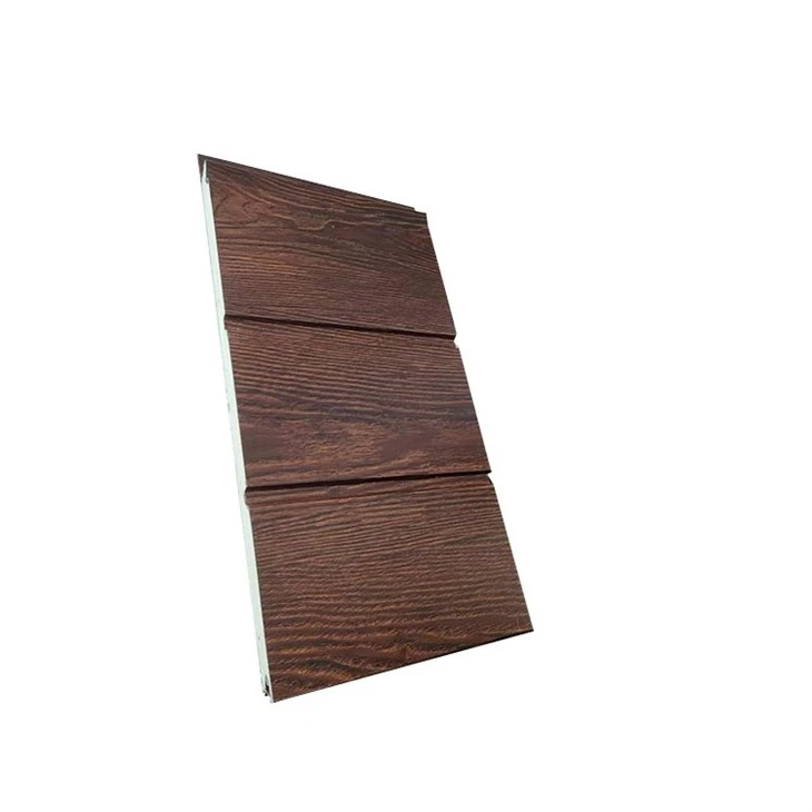 PU Foam Sandwich Wall Cladding Panels Metal Siding 16mm